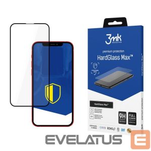 Protective glass 3MK Xiaomi Redmi Note 11s / 11 4G Black -  HardGlass Max 