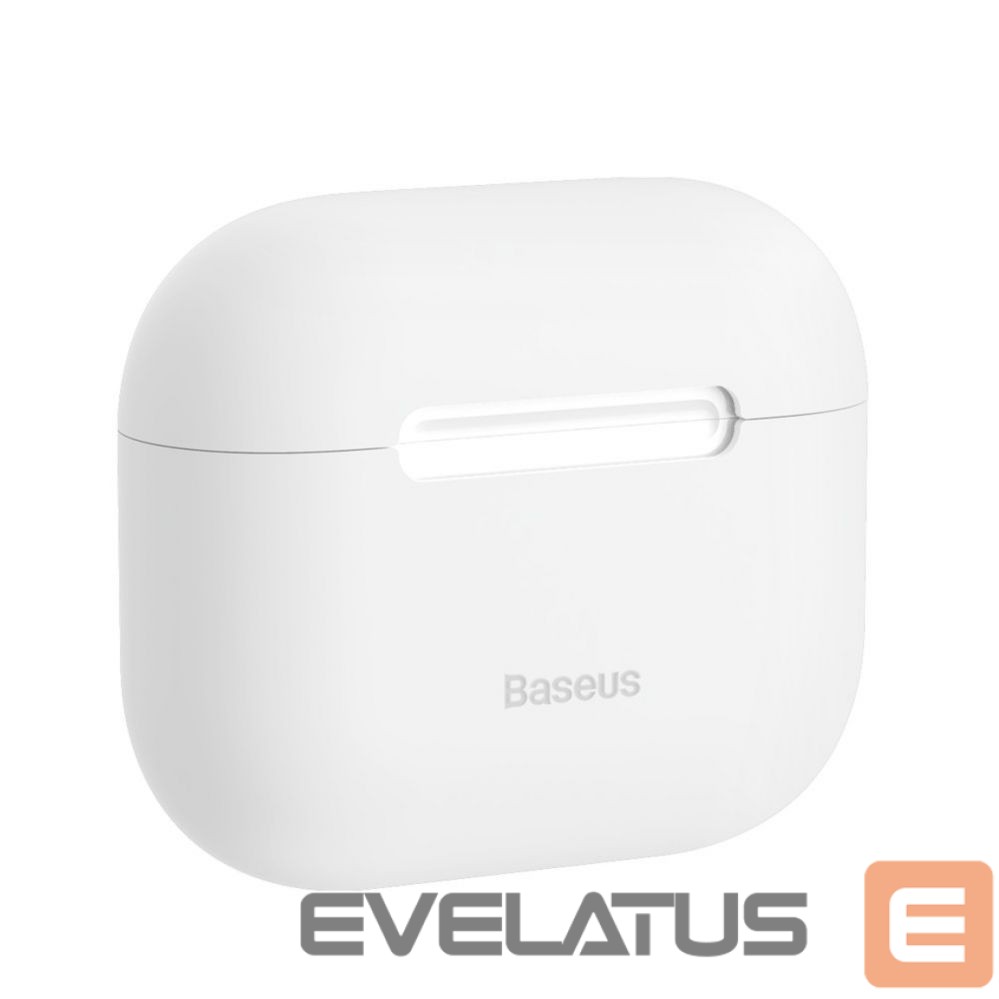 Headphone case Baseus Apple Airpods 3 Super Thin Silicone Case White