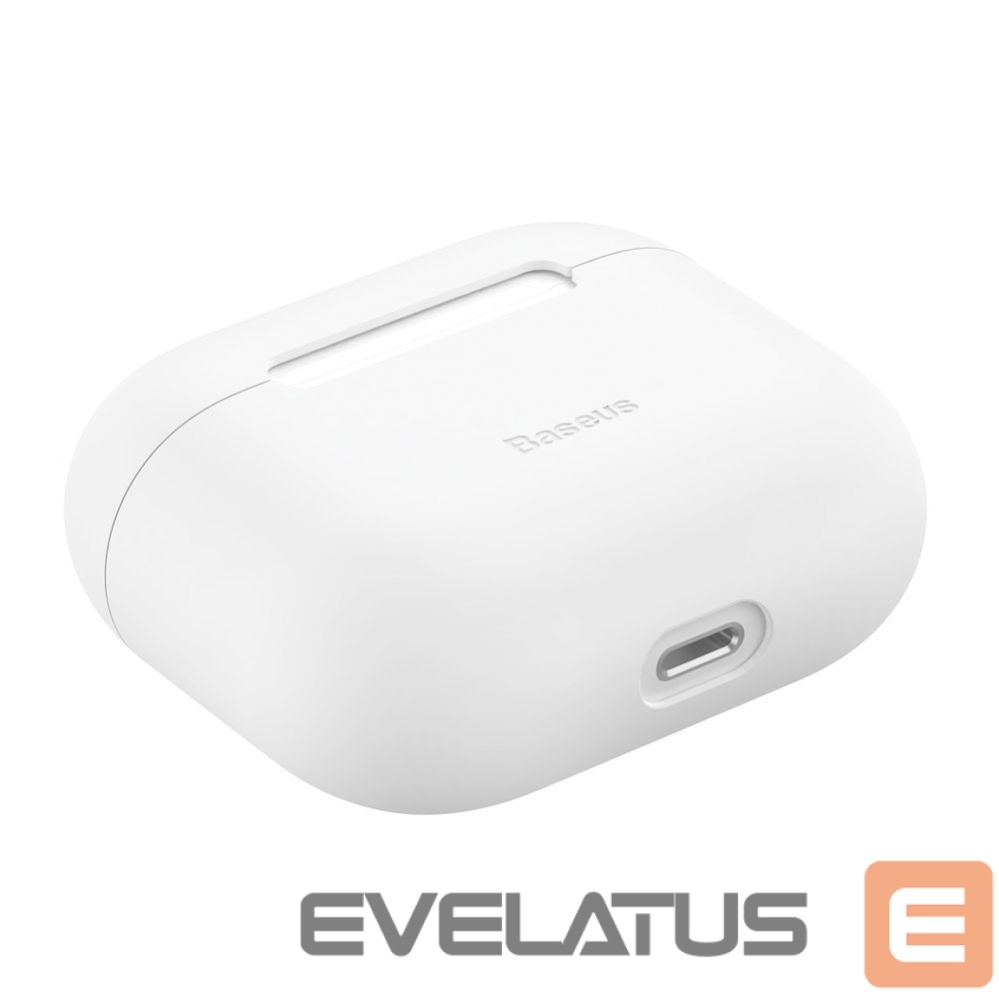 Headphone case Baseus Apple Airpods 3 Super Thin Silicone Case White