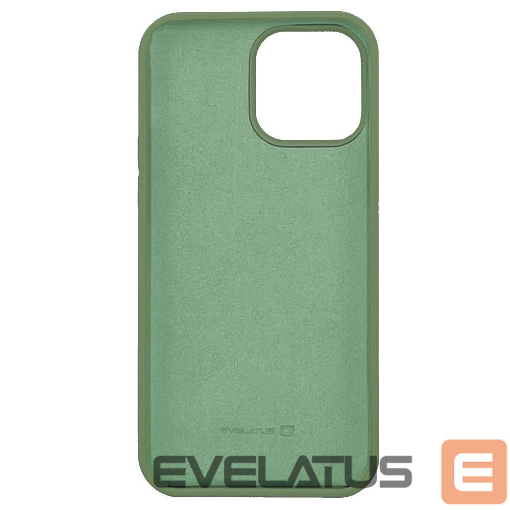 Back panel cover Evelatus Apple Evelatus iPhone 13 Pro Max Premium Soft Touch Silicone Case Mint