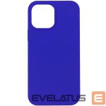 Back panel cover Evelatus Apple Evelatus iPhone 13 Pro Max Premium Soft Touch Silicone Case Dark Blue