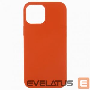 Back panel cover Evelatus Apple iPhone 13 Pro Max Premium Soft Touch Silicone Case Orange
