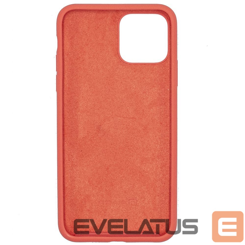 Back panel cover Evelatus Apple iPhone 13 Pro Max Premium Soft Touch Silicone Case Orange