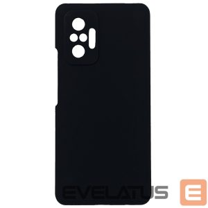 Back panel cover Evelatus Xiaomi Redmi Note 10 Pro Premium Soft Touch Silicone Case Black