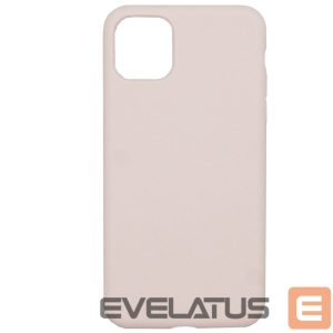 Back panel cover Evelatus Samsung Galaxy A03 Nano Silicone Case Soft Touch TPU Beige