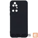 Back panel cover Evelatus Huawei P50 Nano Silicone Case Soft Touch TPU Black