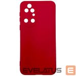 Back panel cover Evelatus Huawei P50 Nano Silicone Case Soft Touch TPU Red