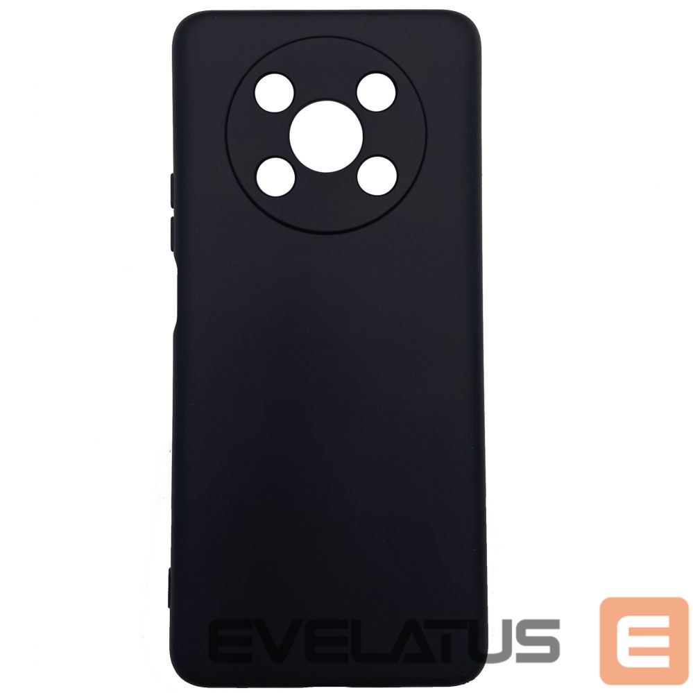 Back panel cover Evelatus Honor Magic4 Lite Nano Silicone Case Soft Touch TPU Black