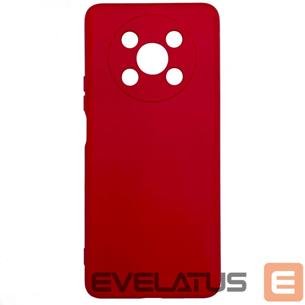 Back panel cover Evelatus Honor Magic4 Lite Nano Silicone Case Soft Touch TPU Red