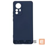 Back panel cover Evelatus Xiaomi 12/12X Nano Silicone Case Soft Touch TPU Blue