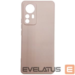 Back panel cover Evelatus Xiaomi 12/12X Nano Silicone Case Soft Touch TPU Beige
