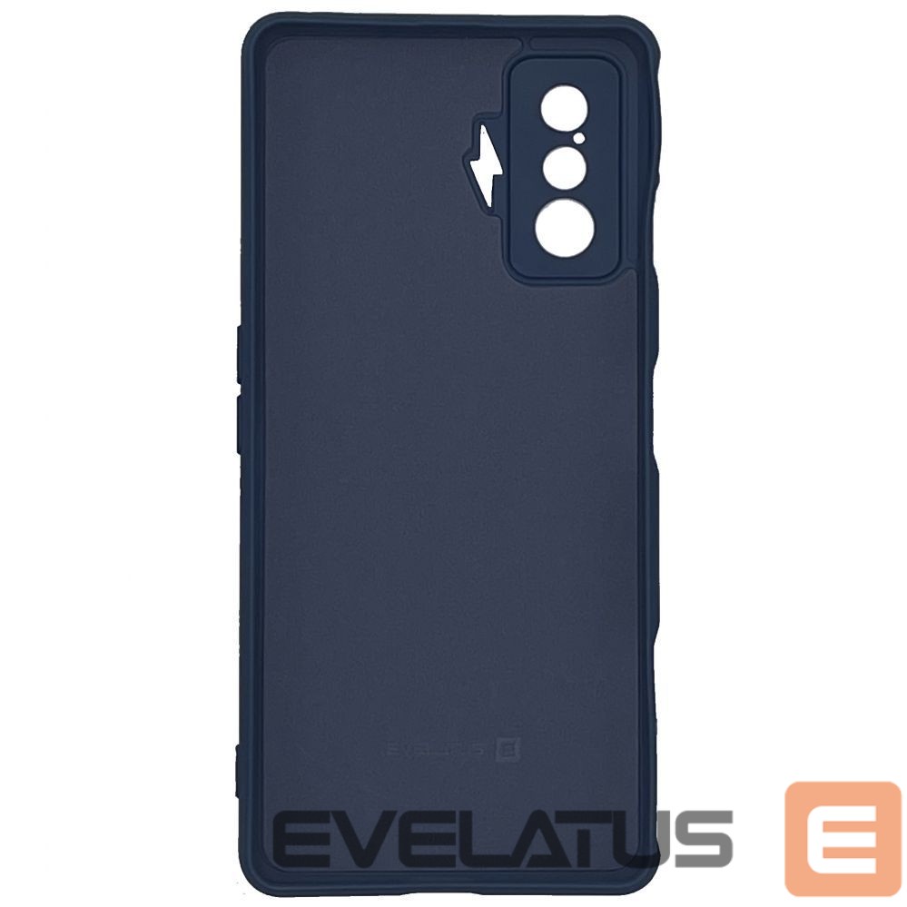 Back panel cover Evelatus Xiaomi Poco F4 GT Nano Silicone Case Soft Touch TPU Blue