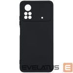 Back panel cover Evelatus Xiaomi Poco M4 Pro Nano Silicone Case Soft Touch TPU Black
