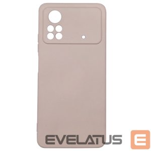 Back panel cover Evelatus Xiaomi Poco M4 Pro Nano Silicone Case Soft Touch TPU Beige