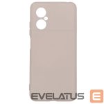 Back panel cover Evelatus Xiaomi Poco M4 5G Nano Silicone Case Soft Touch TPU Beige