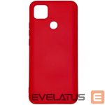 Back panel cover Evelatus Xiaomi Redmi 9C / 10A 4G Nano Silicone Case Soft Touch TPU Red