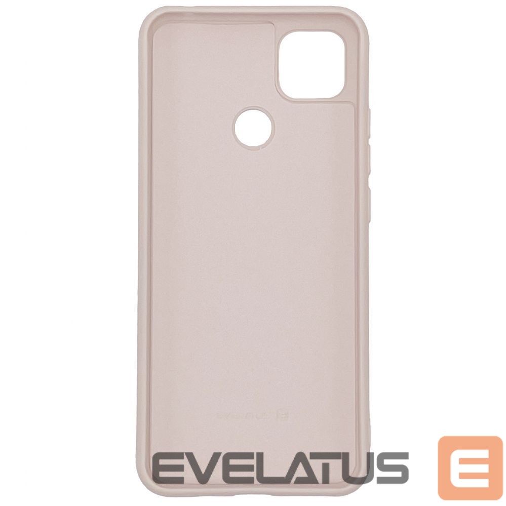 Back panel cover Evelatus Xiaomi Redmi 9C / 10A 4G Nano Silicone Case Soft Touch TPU Beige
