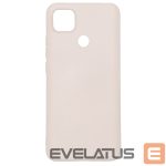 Back panel cover Evelatus Xiaomi Redmi 9C / 10A 4G Nano Silicone Case Soft Touch TPU Beige