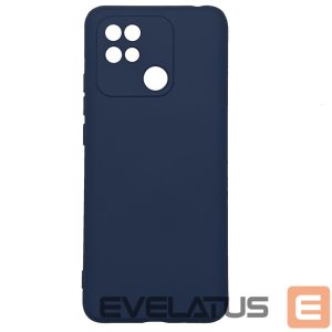 Back panel cover Evelatus Xiaomi Redmi 10C / C40 Nano Silicone Case Soft Touch TPU Blue