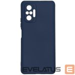 Back panel cover Evelatus Xiaomi Redmi Note 10 Pro Nano Silicone Case Soft Touch TPU Blue