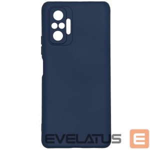 Back panel cover Evelatus Xiaomi Redmi Note 10 Pro Nano Silicone Case Soft Touch TPU Blue