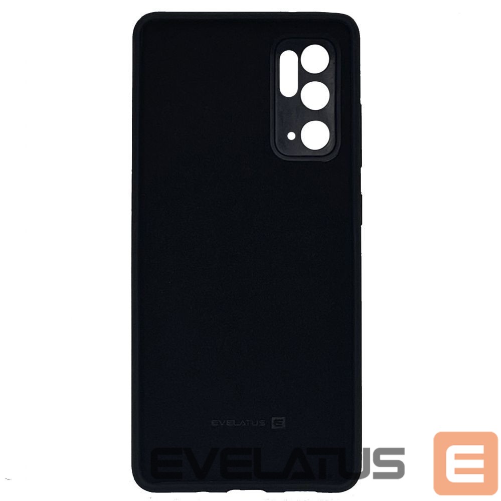 Back panel cover Evelatus Xiaomi Redmi Note 10 5G Nano Silicone Case Soft Touch TPU Black