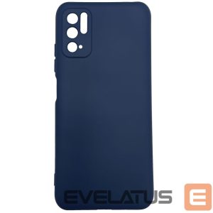 Back panel cover Evelatus Xiaomi Redmi Note 10 5G Nano Silicone Case Soft Touch TPU Blue