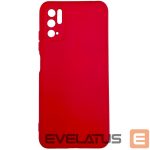 Back panel cover Evelatus Xiaomi Redmi Note 10 5G Nano Silicone Case Soft Touch TPU Red