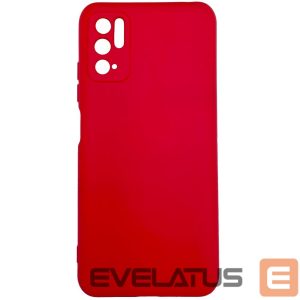 Back panel cover Evelatus Xiaomi Redmi Note 10 5G Nano Silicone Case Soft Touch TPU Red