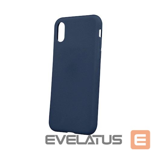 Back panel cover iLike Xiaomi 12/12X Matt TPU Case Dark Blue