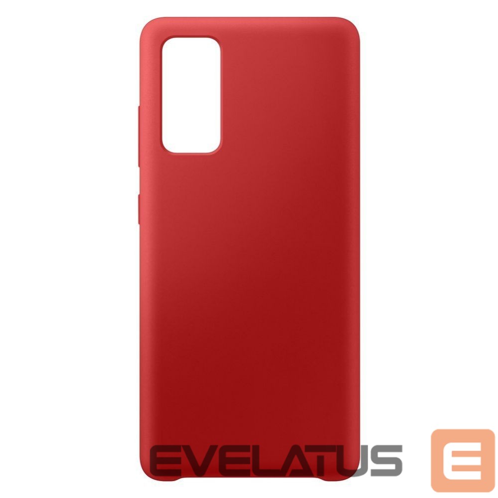 Back panel cover iLike Samsung Galaxy S20 FE/S20 FE 2022 Soft-Touch Silicone Case Red