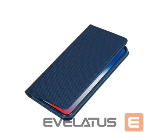 Book case iLike Xiaomi Smart Book REDMI 9C MAGNET Holster Navy Blue