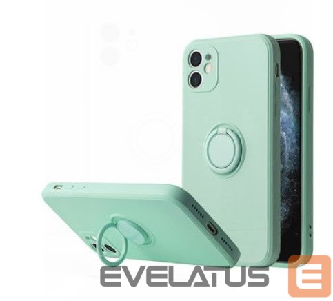 Back panel cover iLike Xiaomi Silicone Ring Redmi 9C / 10A Mint