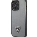 Back panel cover Guess Apple iPhone 13 Pro PU Saffiano Triangle Case