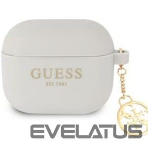 Headphone case Guess Apple Charms Silicone Case for Airpods 3 Grey