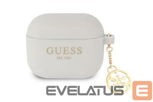 Headphone case Guess Apple Charms Silicone Case for Airpods 3 Grey