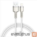 Cable Baseus  Cable Cafule Metal USB - Lightning 1,0 m 2,4A White