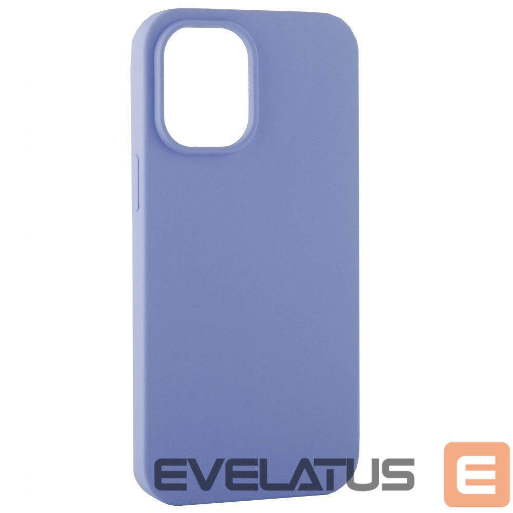 Back panel cover Evelatus Apple iPhone 14 6.1 Premium Soft Touch Silicone Case Light Purple