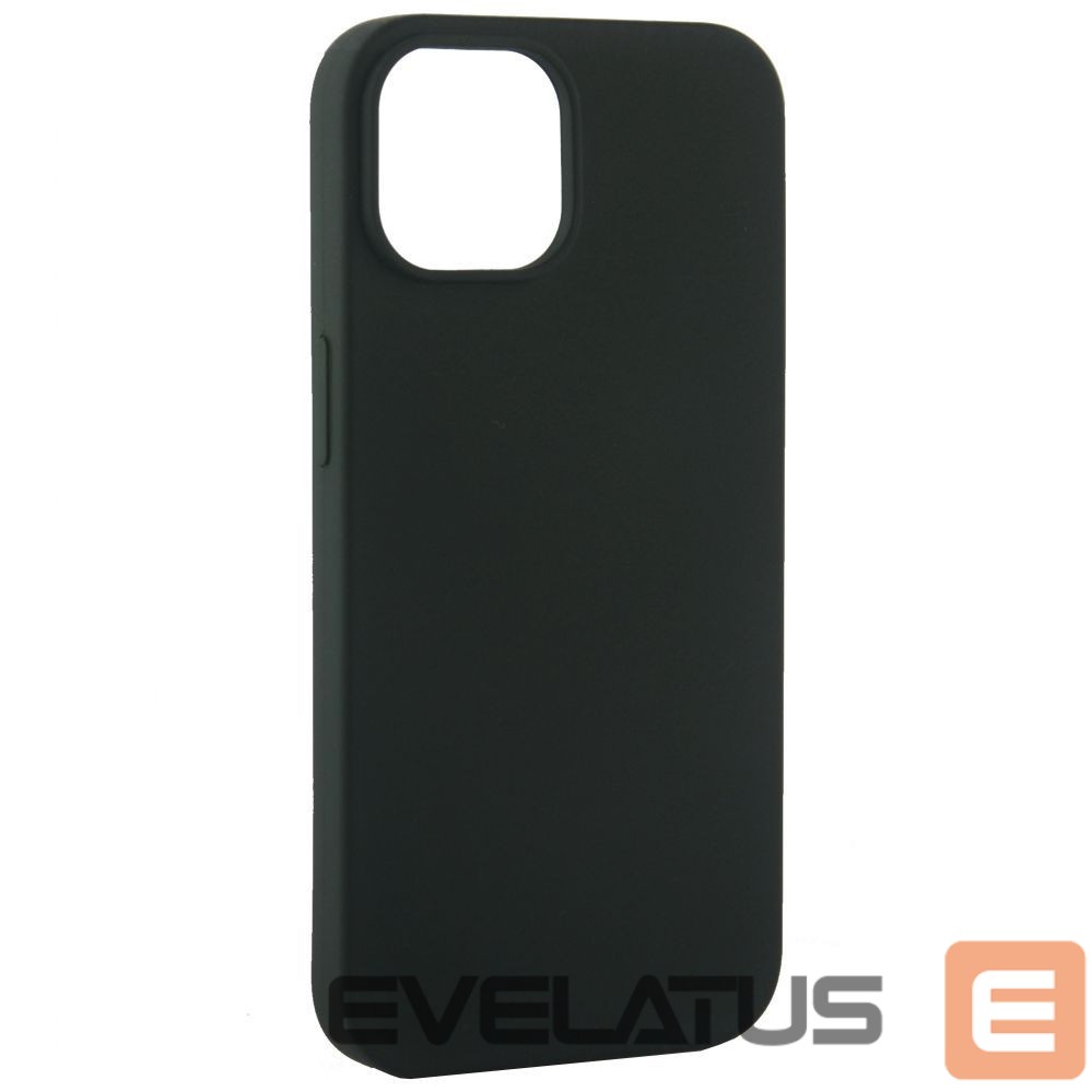 Back panel cover Evelatus Apple iPhone 14 6.1 Premium Soft Touch Silicone Case Dark Green
