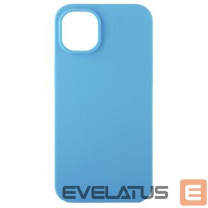 Back panel cover Evelatus Apple iPhone 14 6.1 Premium Soft Touch Silicone Case Sky Blue