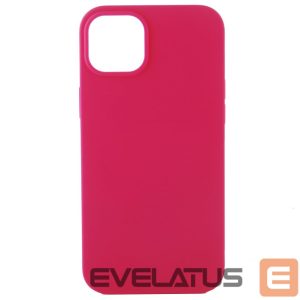Back panel cover Evelatus Apple iPhone 14 6.1 Premium Soft Touch Silicone Case Rosy Red