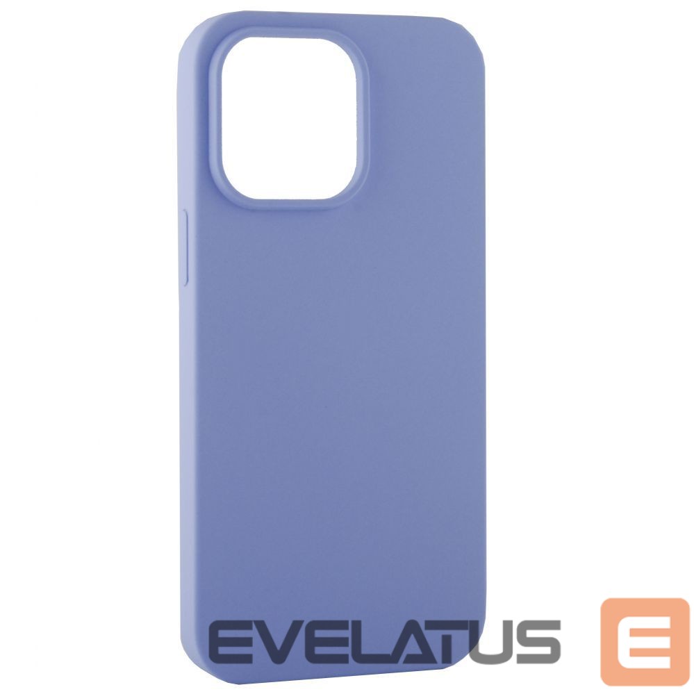 Back panel cover Evelatus Apple iPhone 14 Plus 6.7 Premium Soft Touch Silicone Case Light Purple