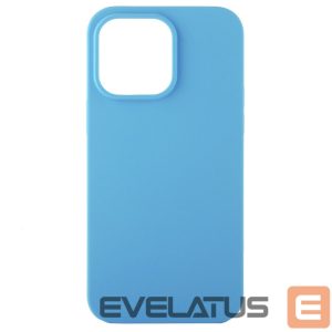 Back panel cover Evelatus Apple iPhone 14 Plus 6.7 Premium Soft Touch Silicone Case Sky Blue