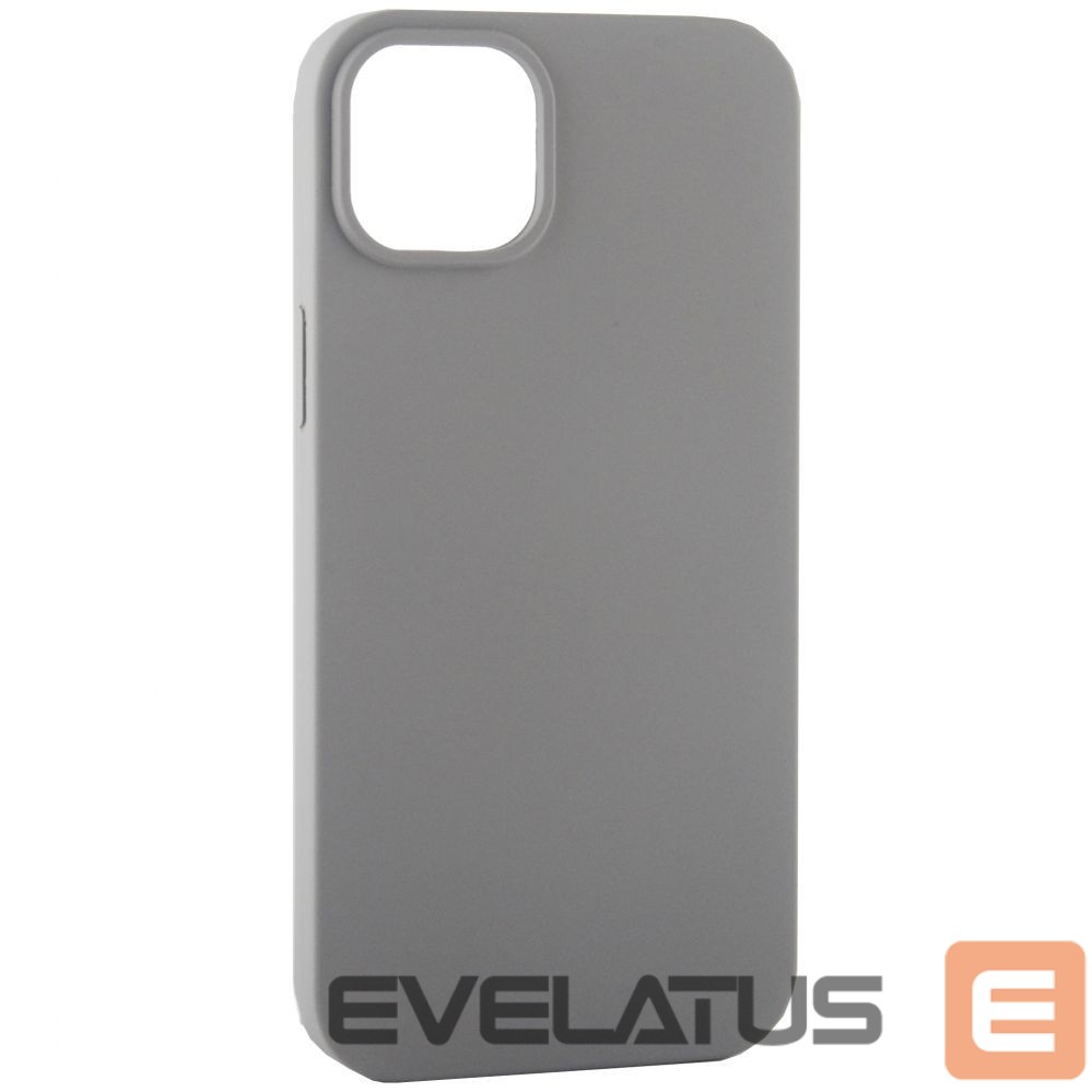 Back panel cover Evelatus Apple iPhone 14 Plus 6.7 Premium Soft Touch Silicone Case Pebble