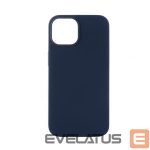 Back panel cover Evelatus Apple iPhone 14 Pro 6.1 Premium Soft Touch Silicone Case Midnight Blue