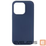 Back panel cover Evelatus Apple iPhone 14 Pro 6.1 Premium Soft Touch Silicone Case Deep Navy