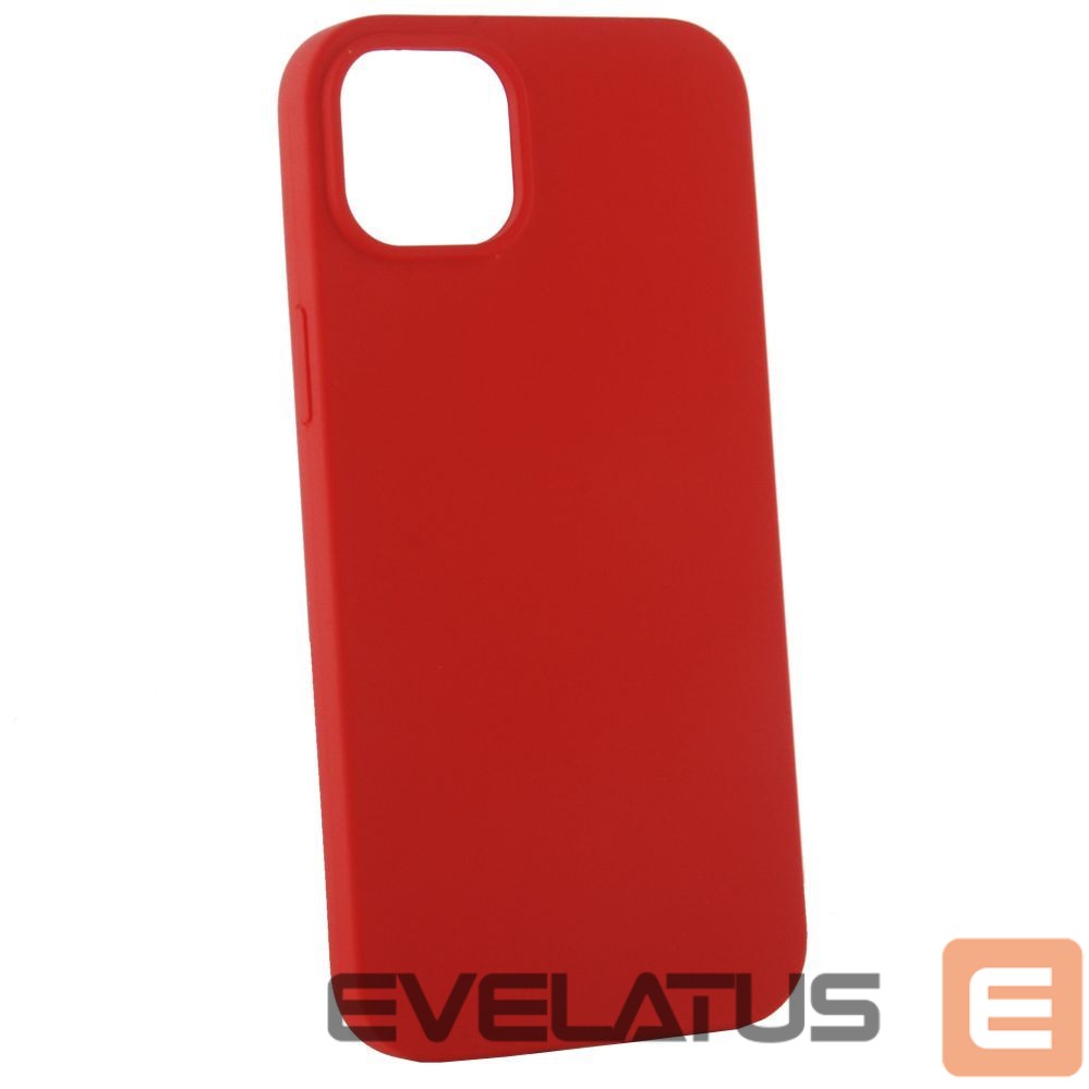 Back panel cover Evelatus Apple iPhone 14 Pro 6.1 Premium Soft Touch Silicone Case Red
