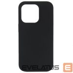 Back panel cover Evelatus Apple iPhone 14 Pro Max 6.7 Premium Soft Touch Silicone Case Black