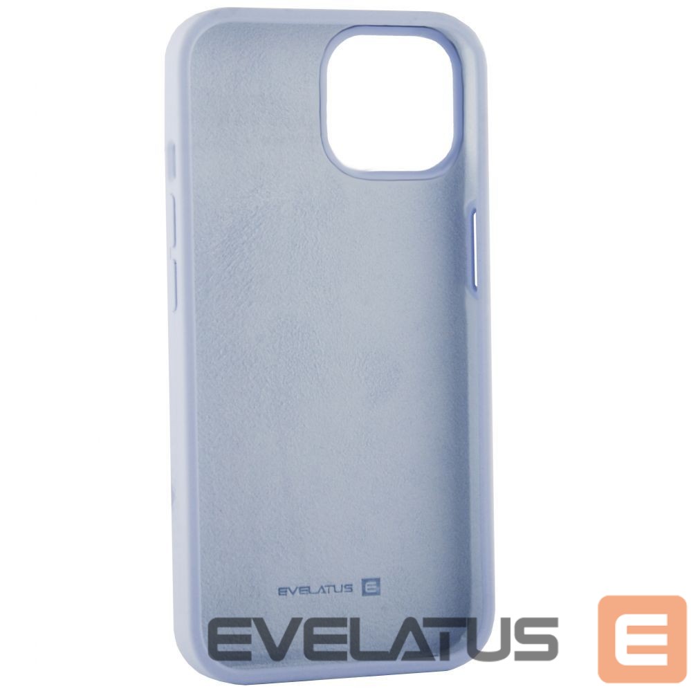 Back panel cover Evelatus Apple iPhone 14 Pro Max 6.7 Premium Soft Touch Silicone Case Lilac