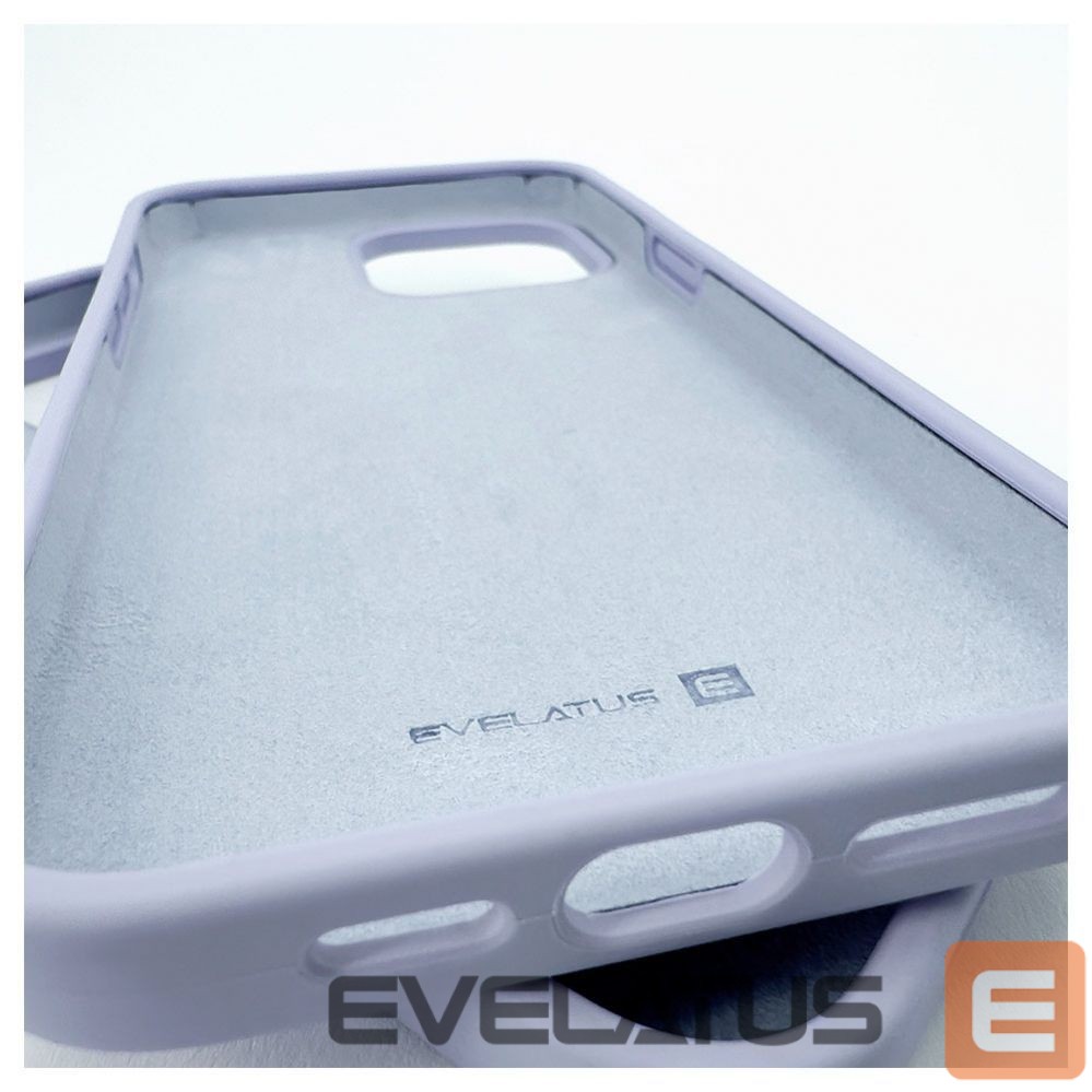 Back panel cover Evelatus Apple iPhone 14 Pro Max 6.7 Premium Soft Touch Silicone Case Lilac